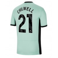 Chelsea Ben Chilwell #21 Tredjedrakt 2023-24 Kortermet